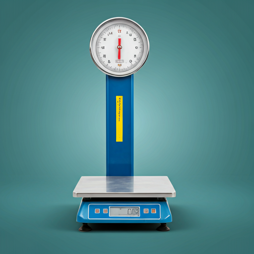 Heavy duty industrial platform scale