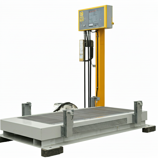 Heavy duty weighbridge installation for calibration