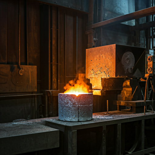 Molten metal and metallurgical laboratory equipment for precision weighing